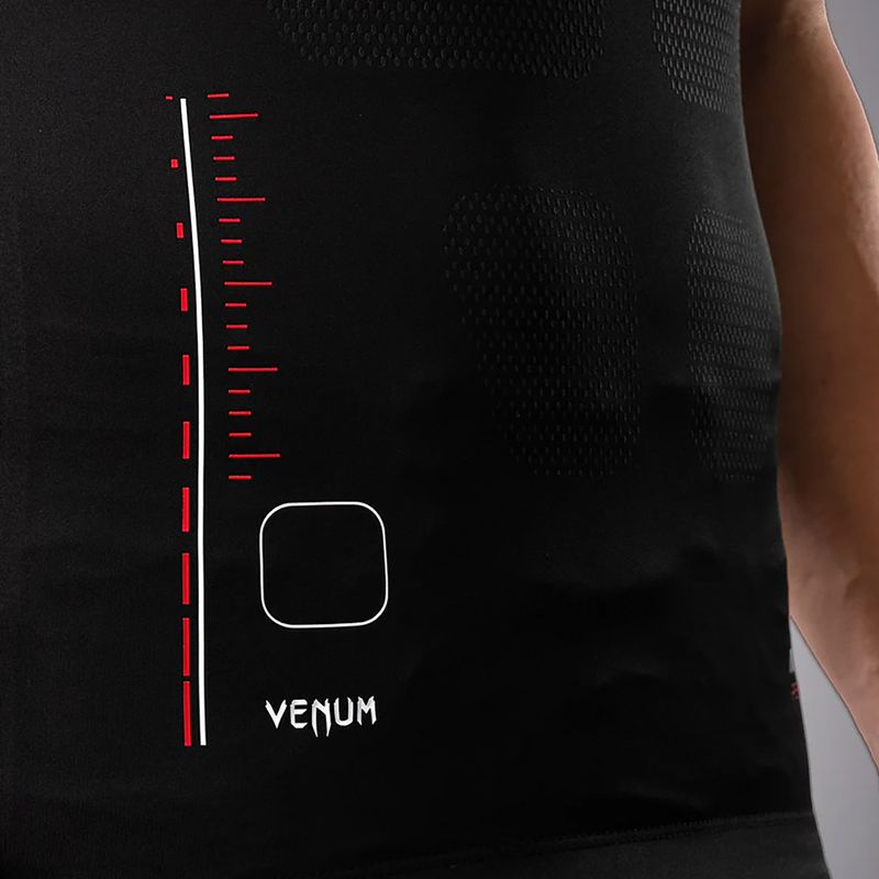 Pánské tričko Venum Tactical XT 05522 Rashguards black/fire red 7