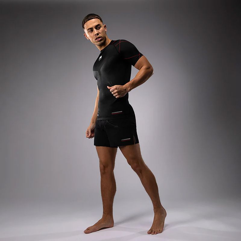 Pánské tričko Venum Tactical XT Rashguards black/fire red 3