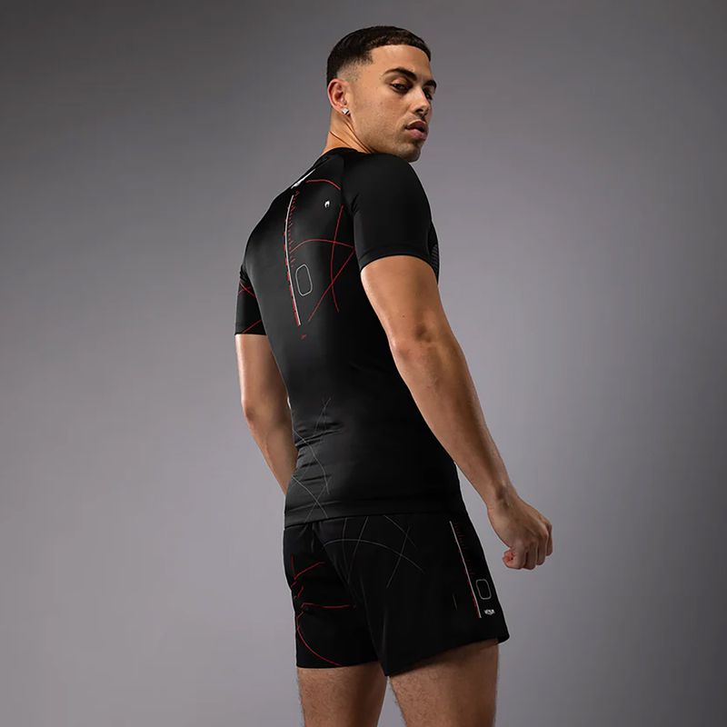 Pánské tričko Venum Tactical XT Rashguards black/fire red 4