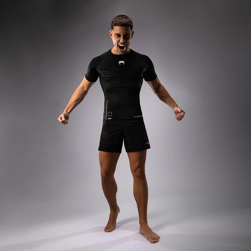Pánské tričko Venum Tactical XT Rashguards black/fire red 5