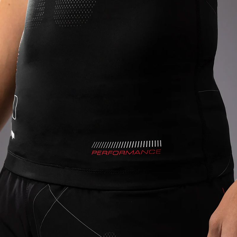 Pánské tričko Venum Tactical XT Rashguards black/fire red 9