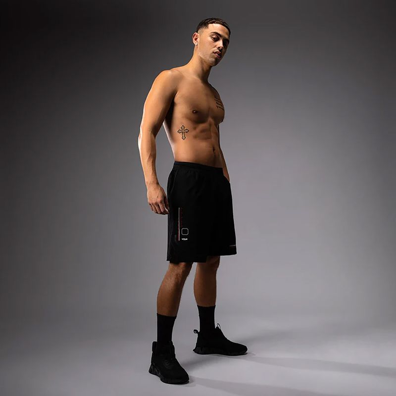 Pánské tréninkové šortky Venum Tactical XT black/firered 5