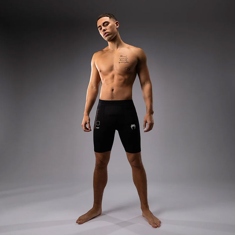 Pánské tréninkové šortky Venum Tactical XT Vale Tudo black/fire red 2