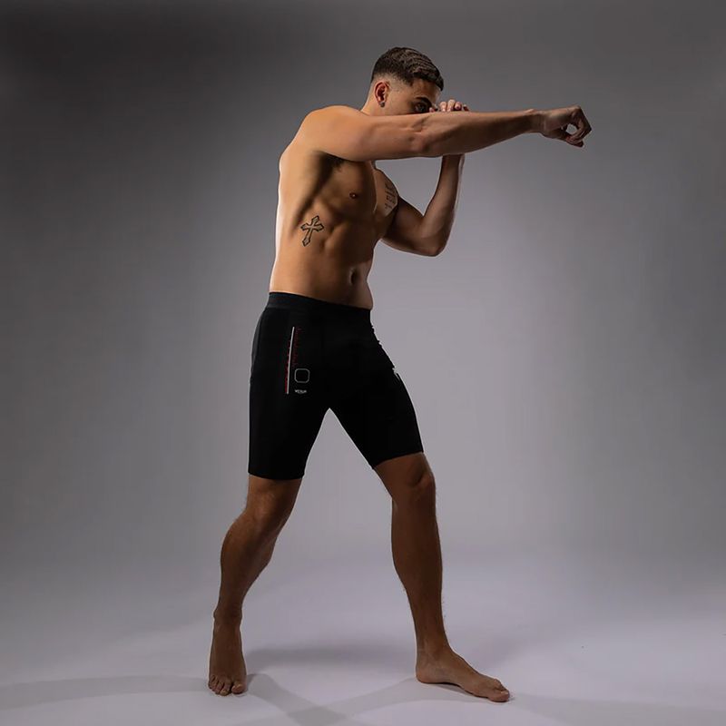 Pánské tréninkové šortky Venum Tactical XT Vale Tudo black/fire red 5