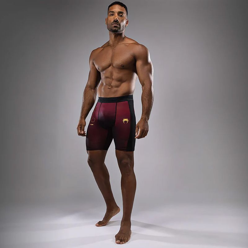 Pánské tréninkové šortky Venum Tactical XT Vale Tudo black/burgundy/gold 2