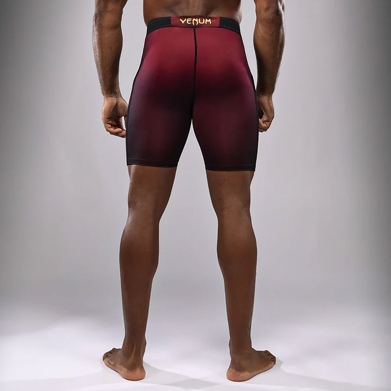 Pánské tréninkové šortky Venum Tactical XT Vale Tudo black/burgundy/gold 3