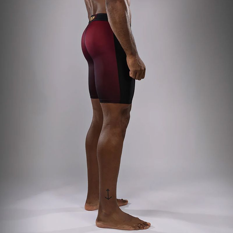Pánské tréninkové šortky Venum Tactical XT Vale Tudo black/burgundy/gold 5