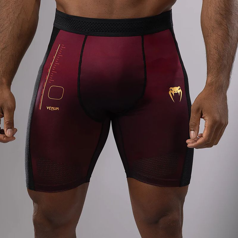 Pánské tréninkové šortky Venum Tactical XT Vale Tudo black/burgundy/gold 6
