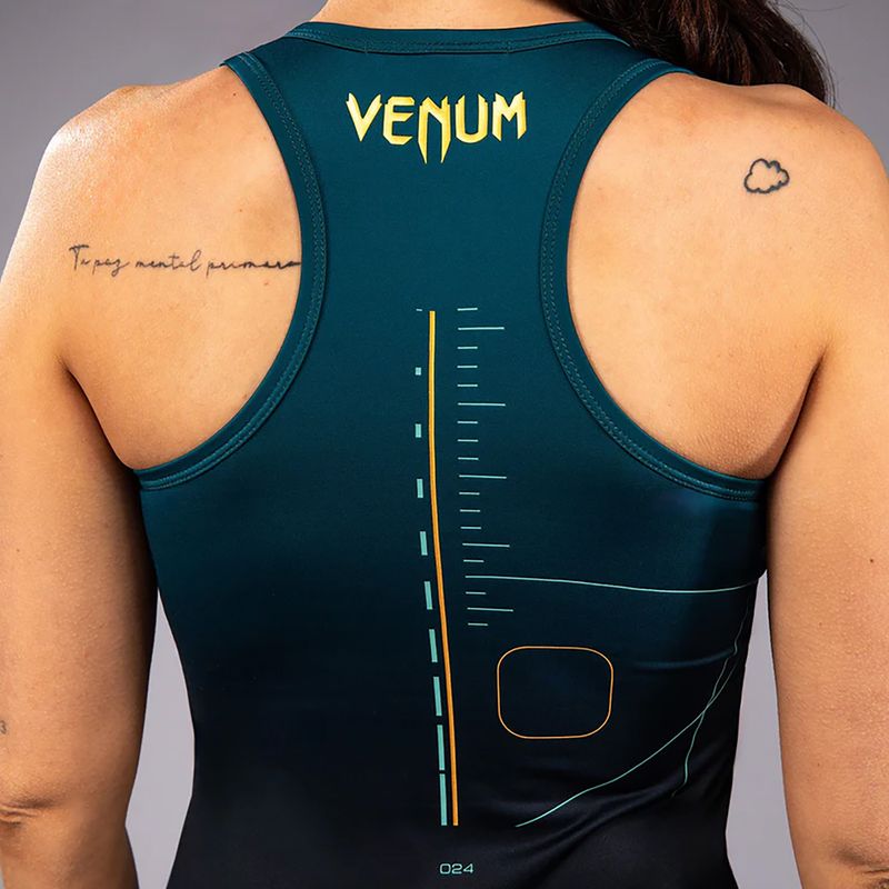 Venum Tactical XT Dry Tech dámské tréninkové tričko černá/lesní zelená 7