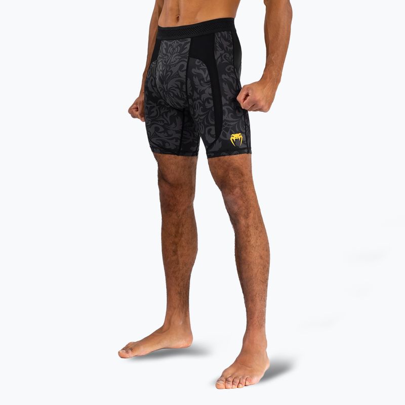 Pánské šortky Venum x Ilia Topuria Unmatched Vale Tudo black/gold 4