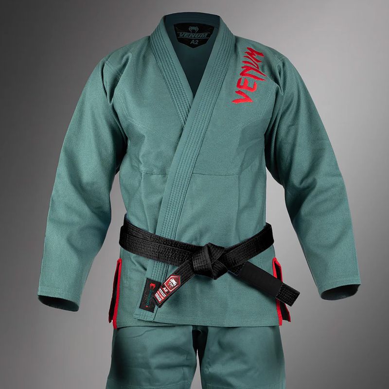GI do brazilského jiu-jitsu Venum Contender 3.0 ocean green 3