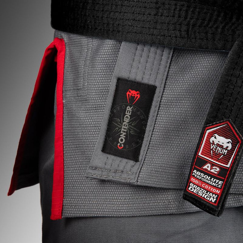 GI do brazilského jiu-jitsu Venum Contender 3.0 storm grey 6
