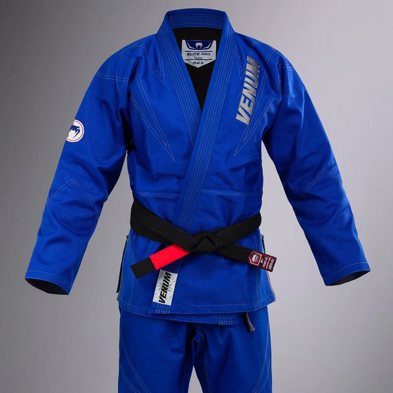 GI do brazilského jiu-jitsu Venum Elite 5.0 royal blue 3