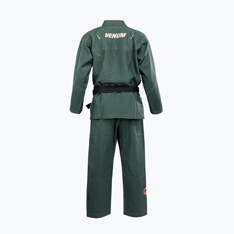 GI do brazilského jiu-jitsu Venum Elite 5.0 forest green 2