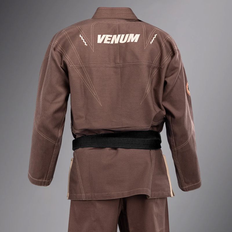 GI do brazilského jiu-jitsu Venum Elite 5.0 chocolate brown 5