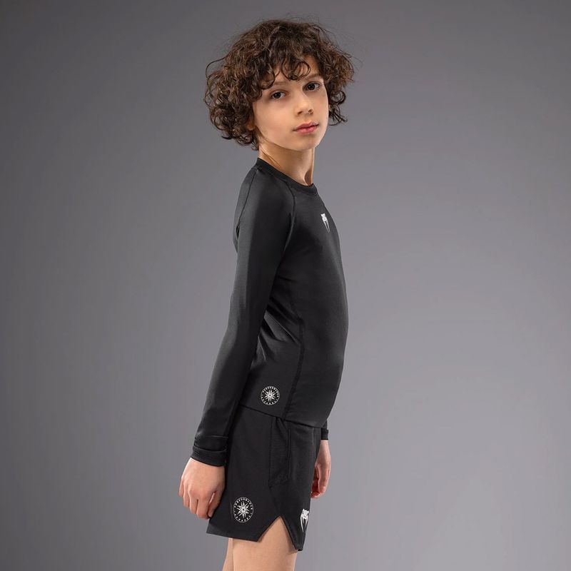 Dětské tričko Longsleeve Venum Contender Rashguards Jr black 4