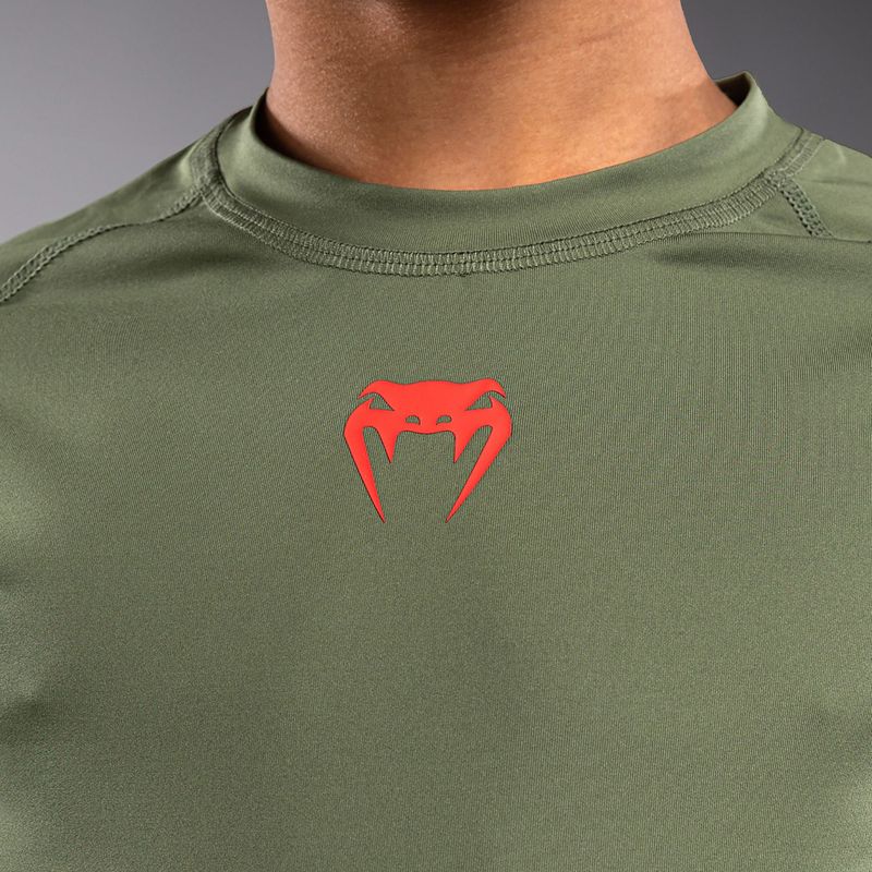 Dětské tréninkové tričko Longsleeve Venum Contender Rashguards Jr khaki 5