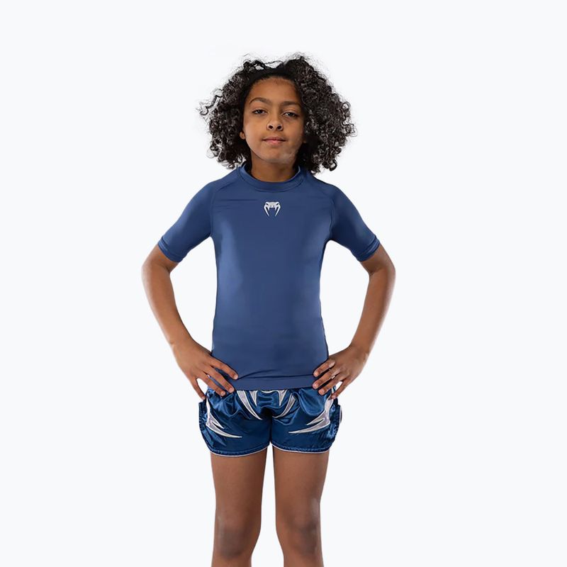 Dětské tričko Venum Contender Rashguards Jr royal blue 2