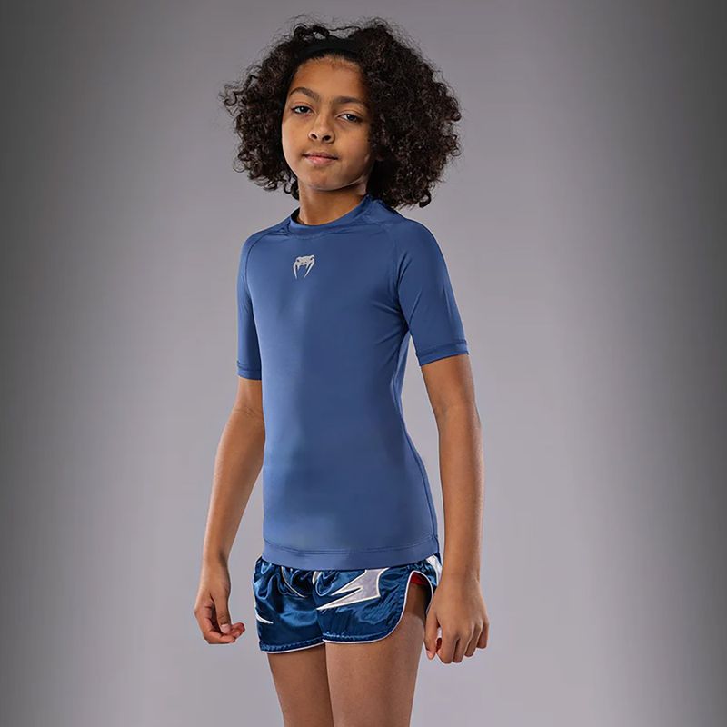 Venum Contender Rashguards Jr dětské tréninkové tričko královsky modré 3