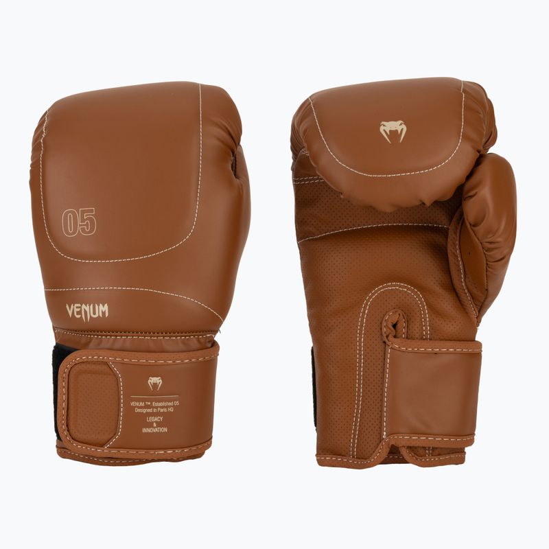 Pánské boxerské rukavice Venum Impact Evo VENUM-05061-058 chocolate