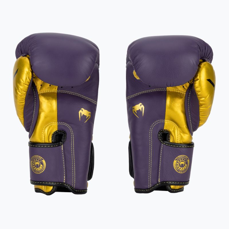 Boxerské rukavice Venum Giant 3.0 dark purple/gold 3