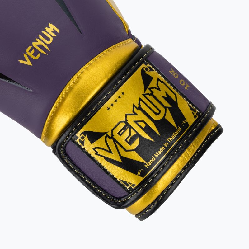 Boxerské rukavice Venum Giant 3.0 dark purple/gold 6