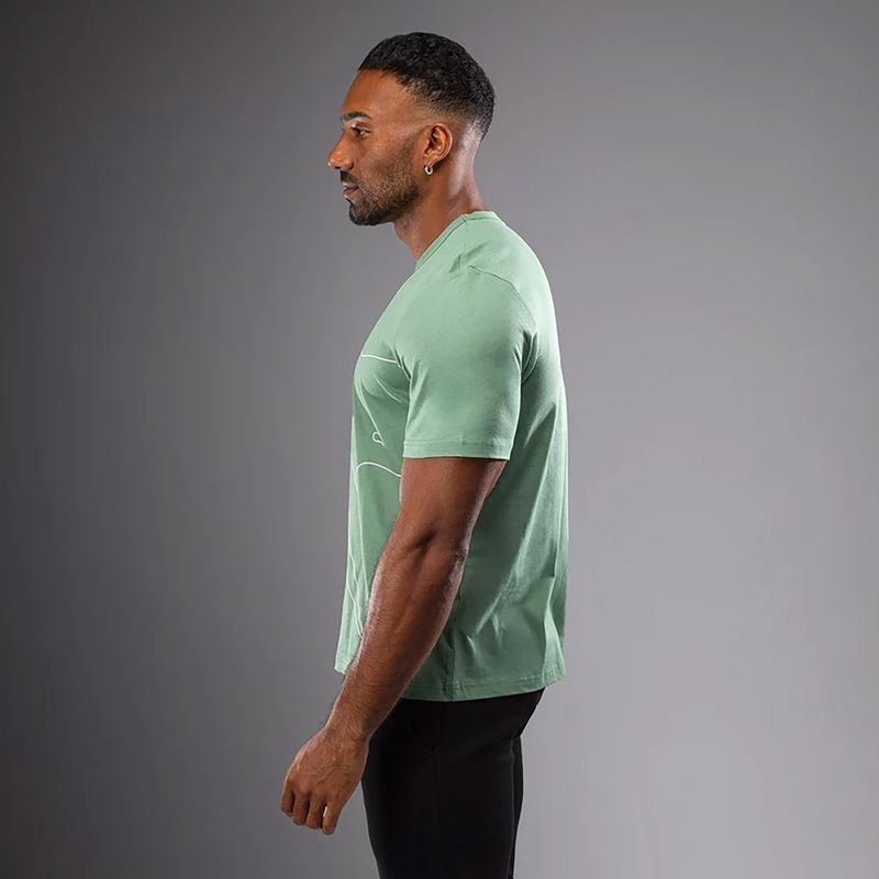 Pánské tričko Venum Giant Connect lime green 3