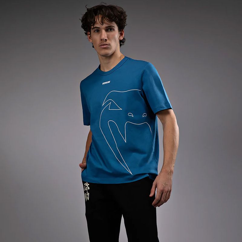Pánské tričko Venum Giant Connect T-Shirt misty blue 3