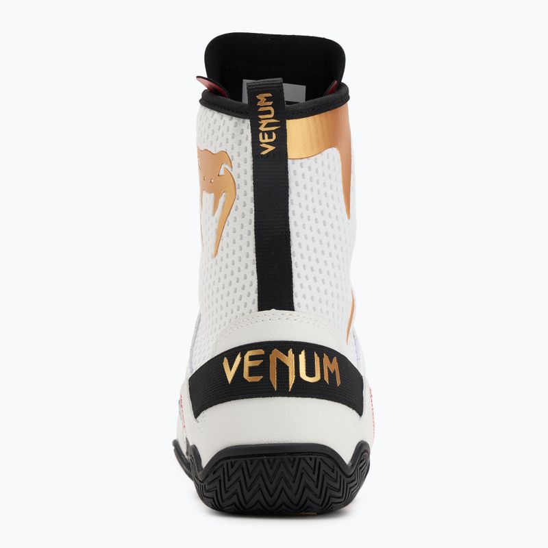 Boxerské boty  Venum Elite Boxing ice/gold logo 6