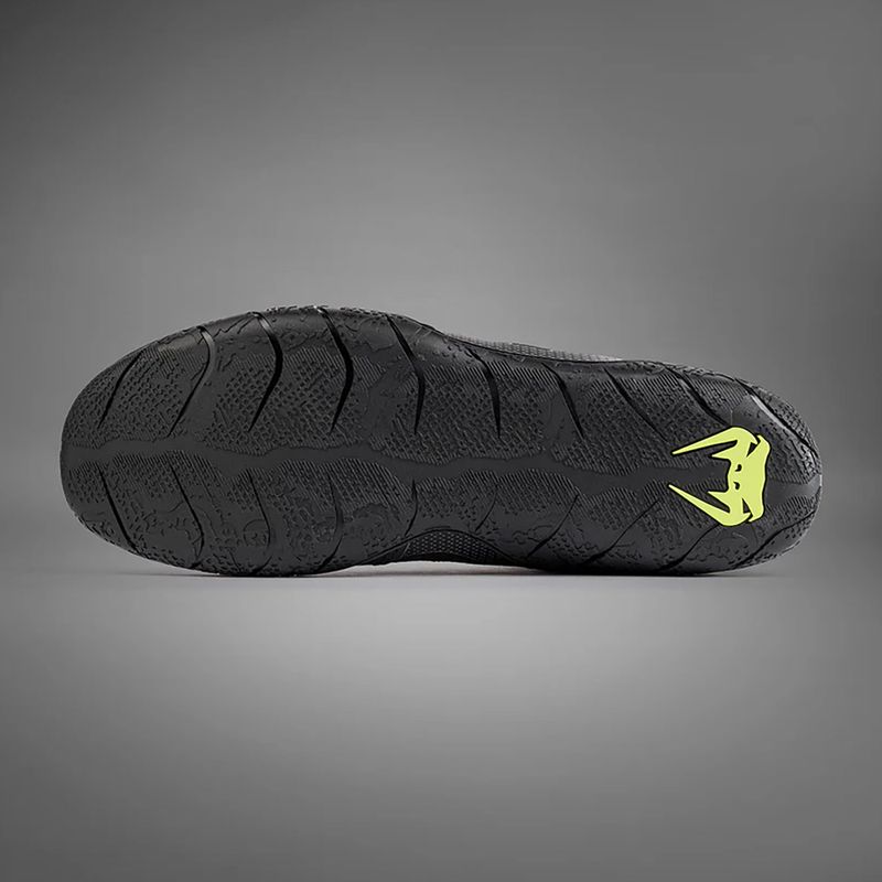Boxerské boty Venum Training Camp 4.0 Wrestling black/neo green 7