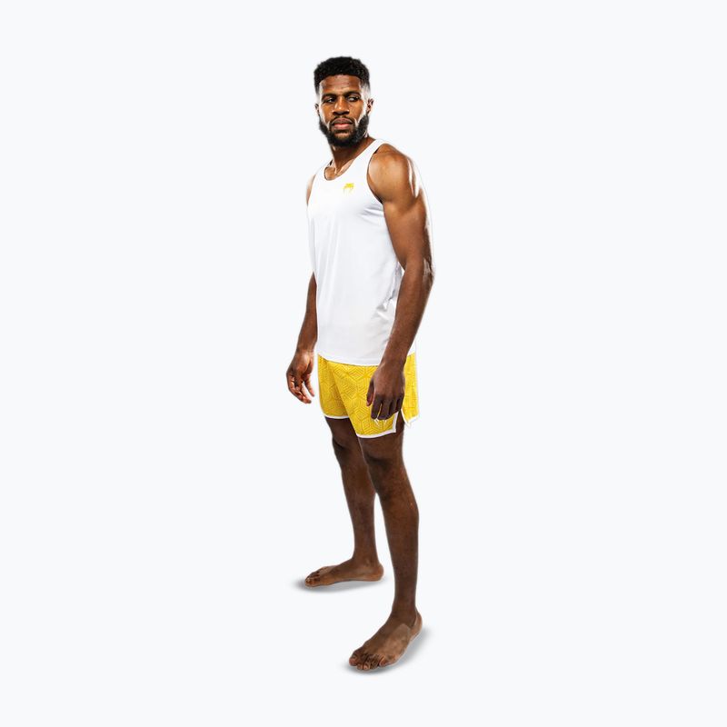 Pánské tréninkové tričko Venum Octane white/vibrant yellow 2