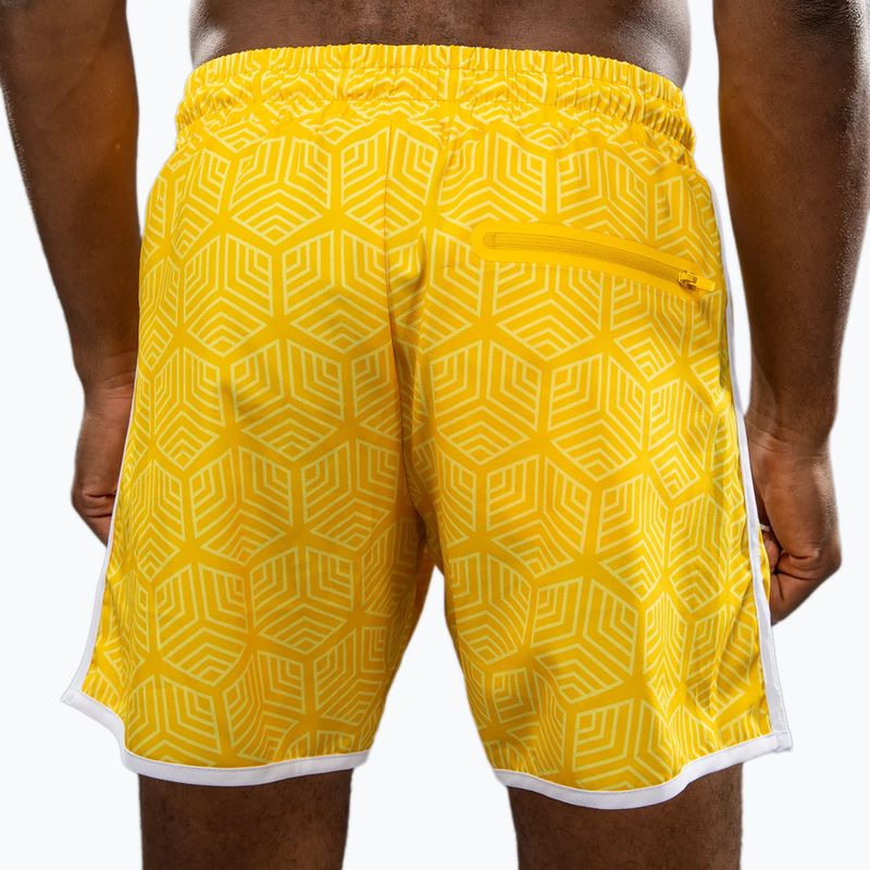 Pánské tréninkové šortky Venum Octane Board vibran yellow 5