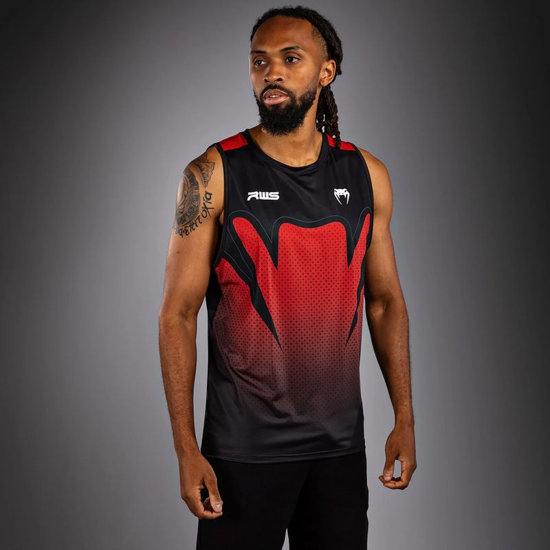 Pánské tričko Venum x RWS 2.0 Dry-Tech Tank Top black/red 3