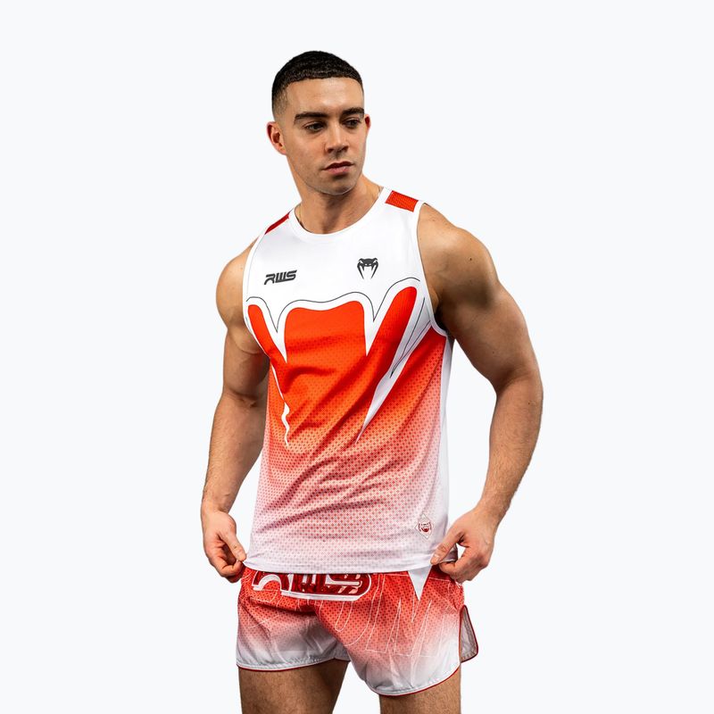 Pánské tričko Venum x RWS 2.0 Dry-Tech Tank Top white/red