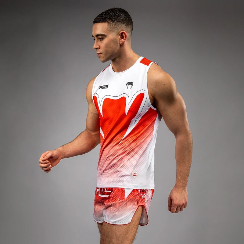 Pánské tričko Venum x RWS 2.0 Dry-Tech Tank Top white/red 4