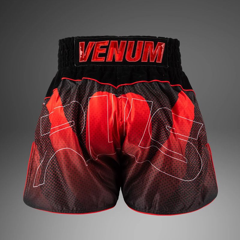 Pánské tréninkové šortky Venum x RWS 2.0 Muay Thai black/red 3