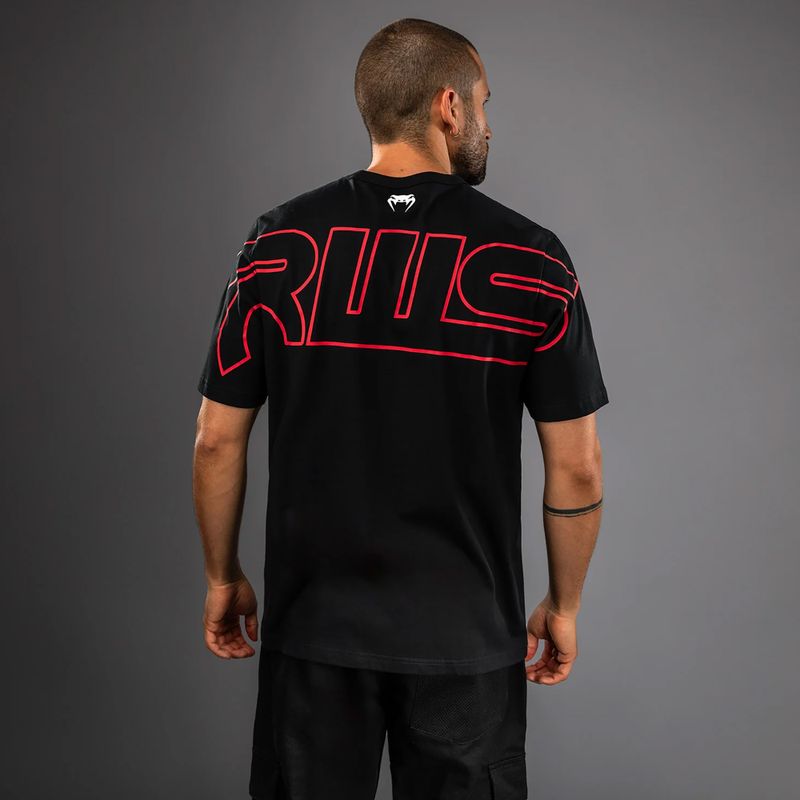Pánské tričko Venum x RWS 2.0 black/red 3