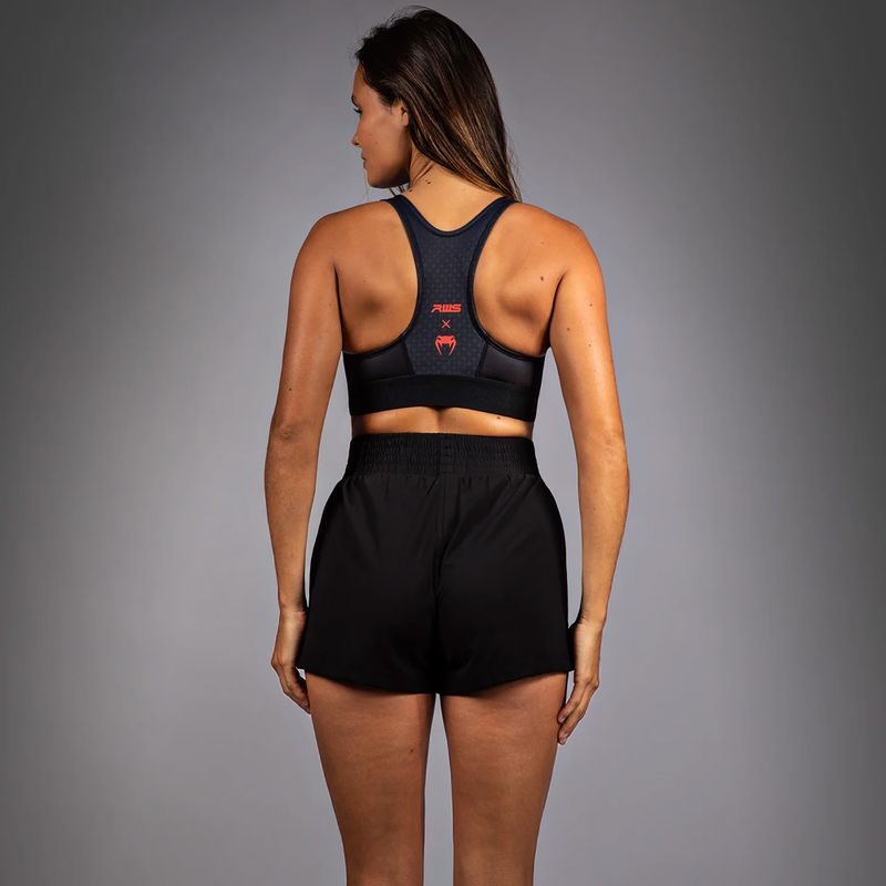 Sportovní podprsenka Venum x RWS 2.0 black/red 3