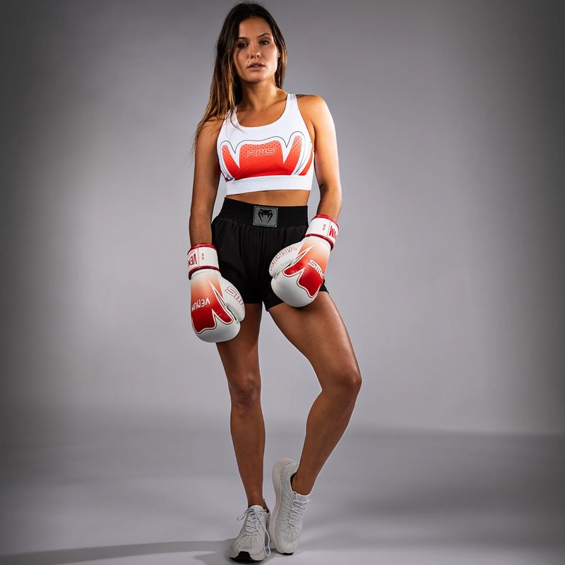 Tréninková podprsenka Venum x RWS 2.0 white/red 2