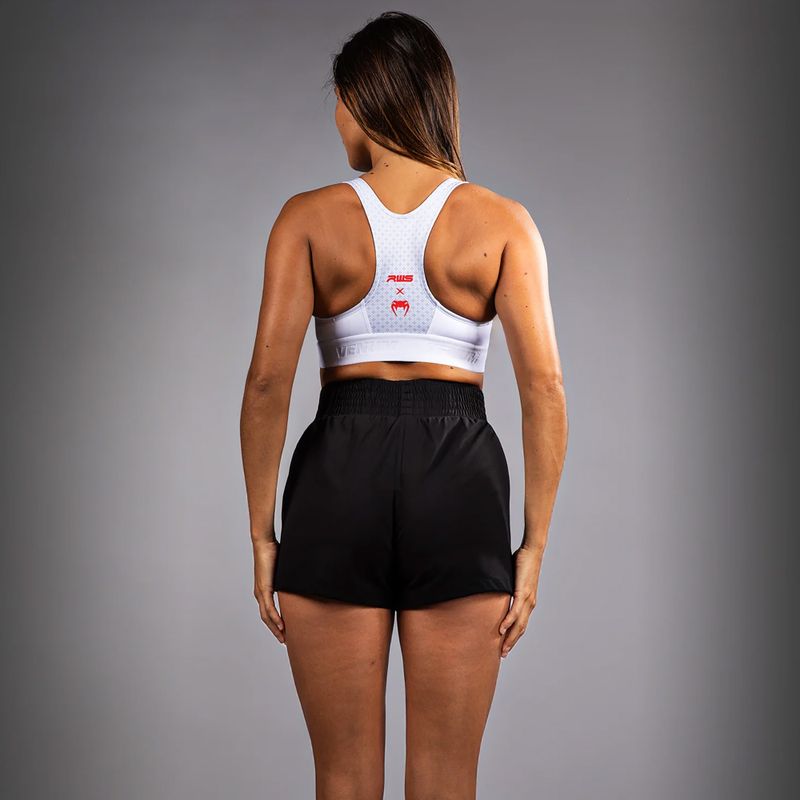 Tréninková podprsenka Venum x RWS 2.0 white/red 3