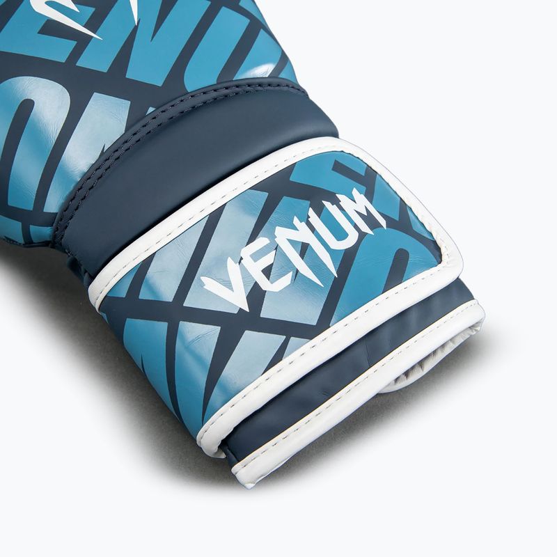 Boxerské rukavice Venum Contender 1.5XT Boxing navy blue/sky blue 3