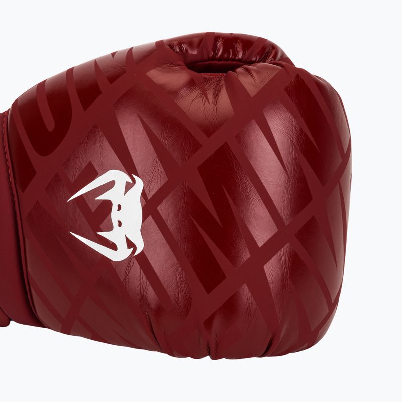 Boxerské rukavice Venum Contender 1.5XT Boxing glossy burgundy 5