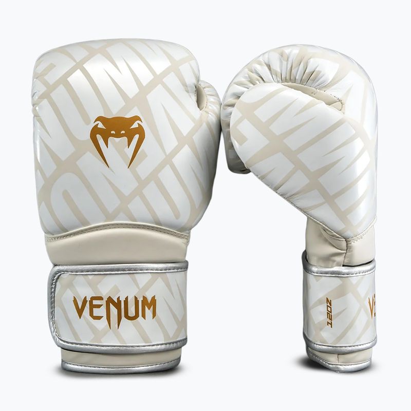 Boxerské rukavice Venum Contender 1.5XT Boxing světle béžové/bílé krémové