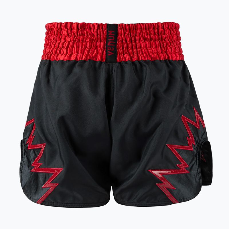 Pánské tréninkové šortky Venum Inferno Muay Thai charcoal grey/red 2