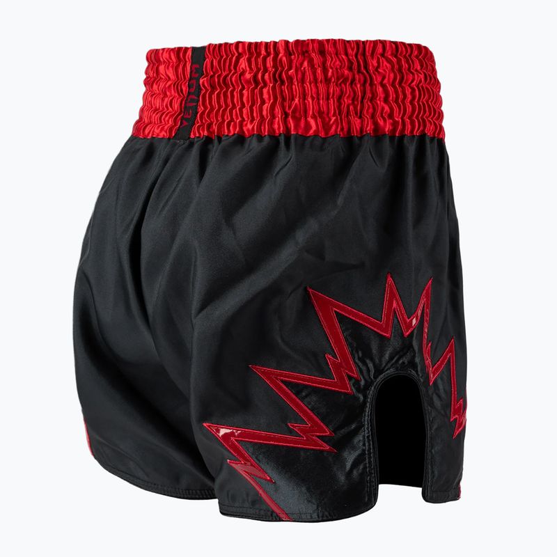 Pánské tréninkové šortky Venum Inferno Muay Thai charcoal grey/red 4
