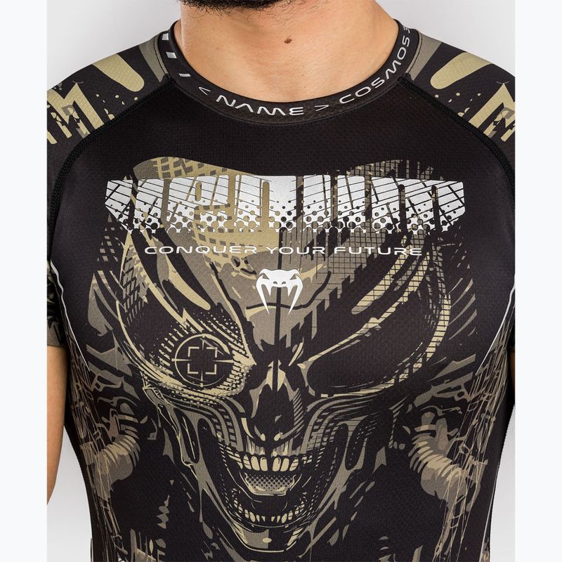 Pánský rashguard Venum Invander black/sand 6