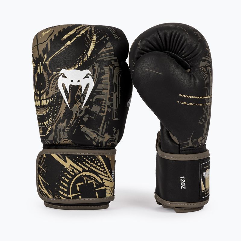 Boxerské rukavice Venum Invader Boxing black/sand 3