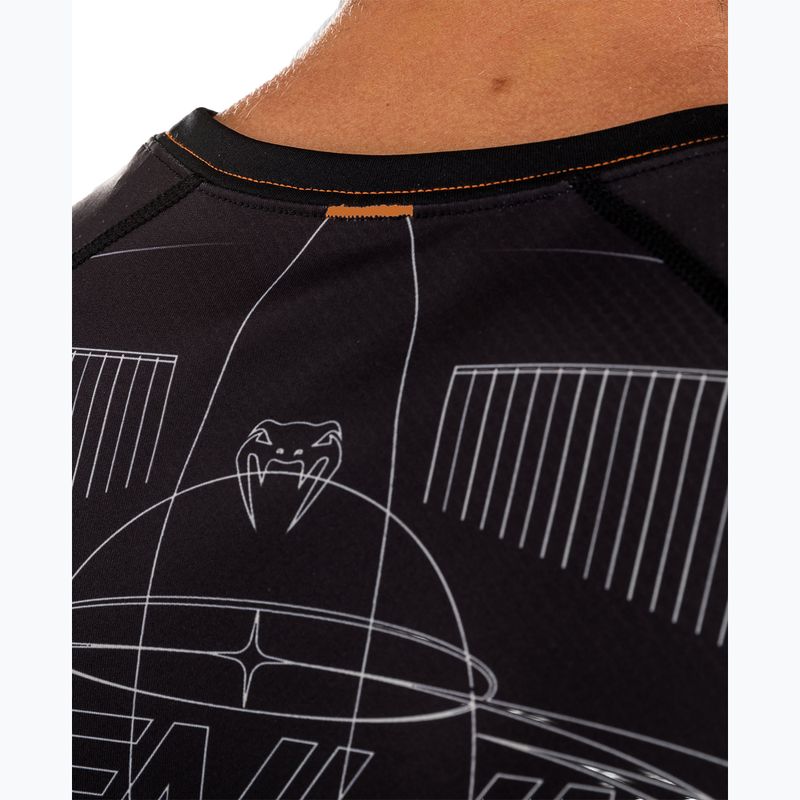 Pánský rashguard Venum Eclipse Rashguards black/ivory 5