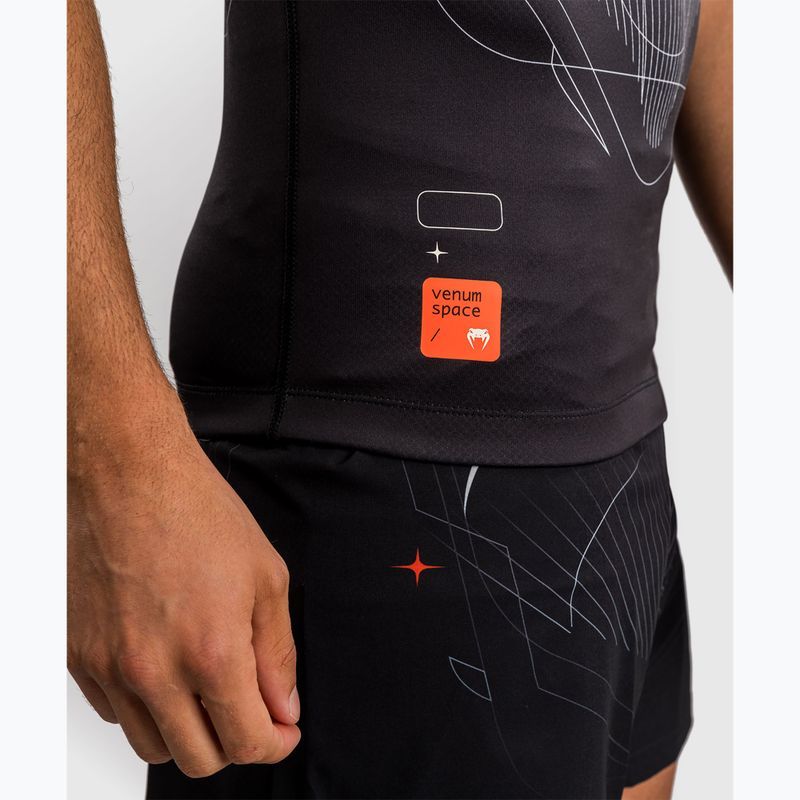 Pánský rashguard Venum Eclipse Rashguards black/ivory 6