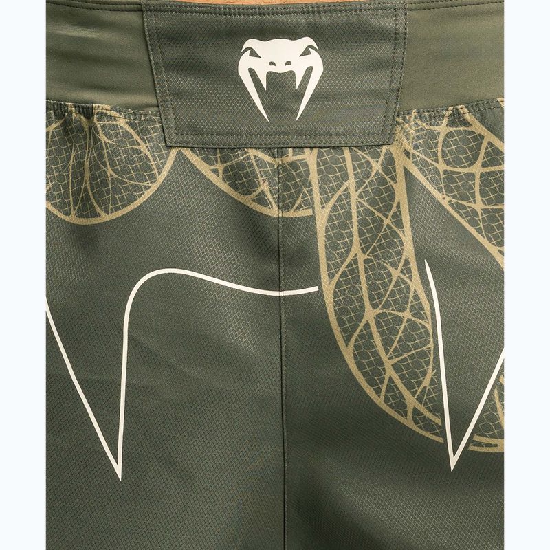 Pánské tréninkové šortky Venum Serpenti Fight khaki/bronze/ivory 7